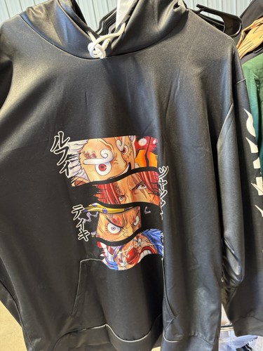 One piece felpa con cappuccio - one,