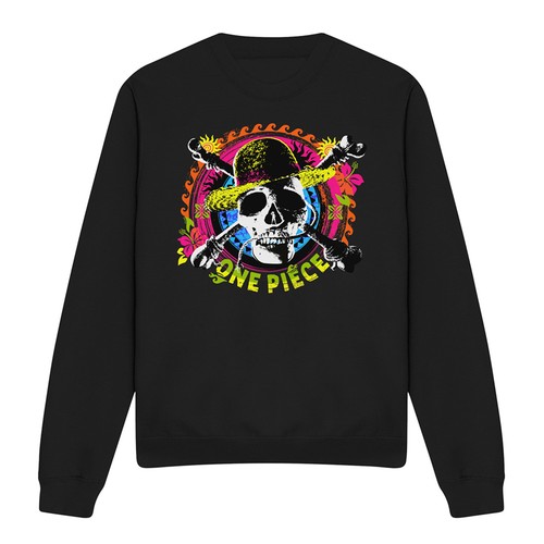 Felpa unisex one piece jolly - unisex,