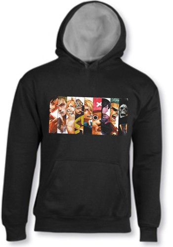Felpa hoodie one piece - felpa, crew