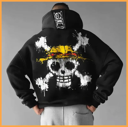 Felpa con cappuccio one piece - cappuccio,